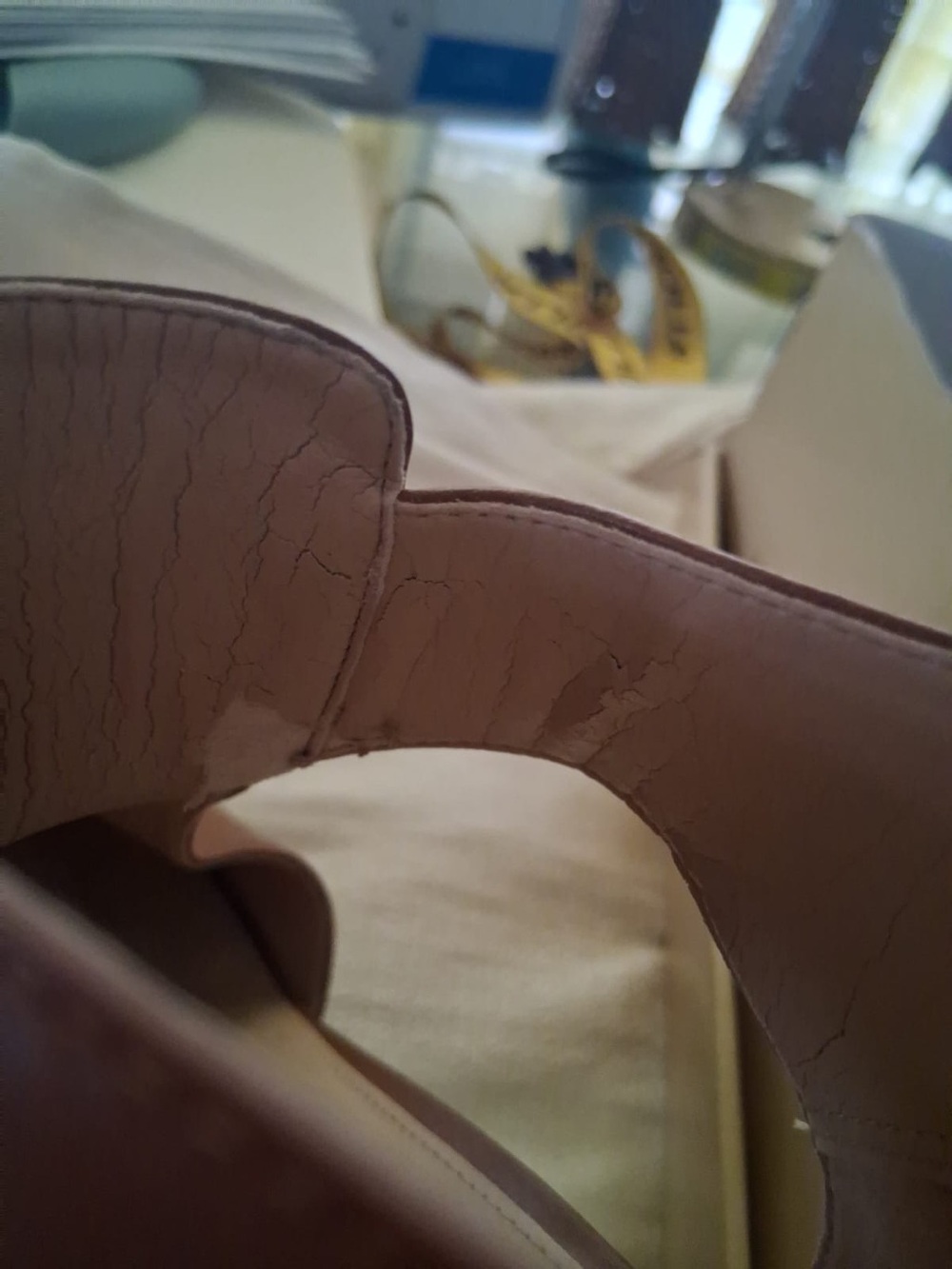 Michael Kors Tan Brown Cutout Open-Toe High Heel Sandals - Picture 5 of 8